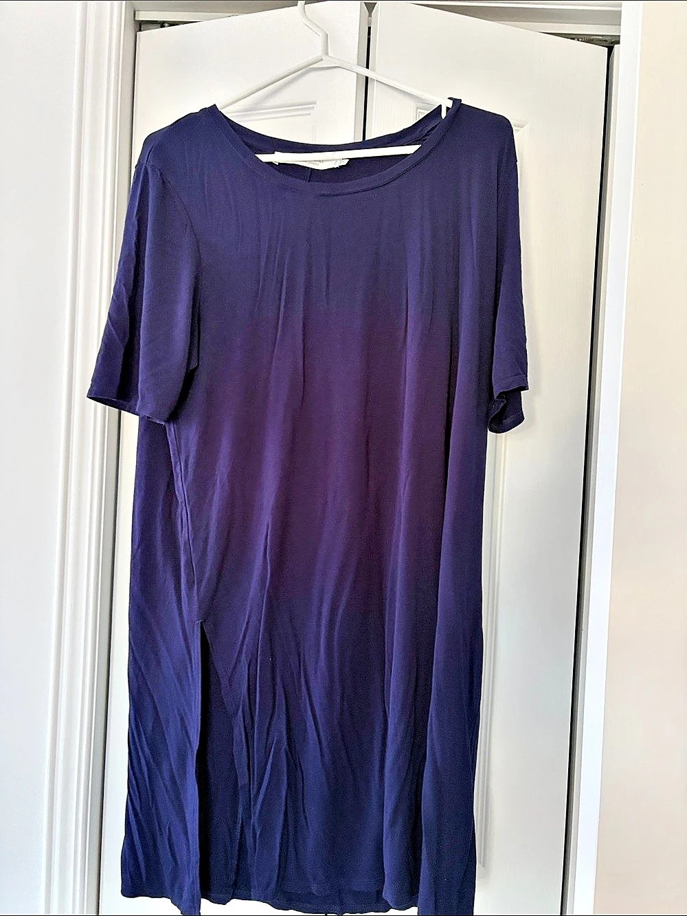 Contemporaine navy Maxi Dress Size Medium Like New